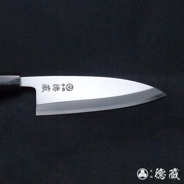 上白鋼 出刃包丁 イチイ八角柄 165mm/片刃/上白鋼/イチイ八角柄/