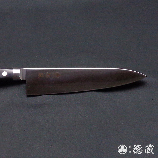ＡＵＳ８　洋出刃　黒ハンドル　210mm/両刃/ＡＵＳ８/黒ハンドル/日本製/徳蔵刃物・TOKUZO KNIVES・JAPAN・Kitchen Knives・包丁