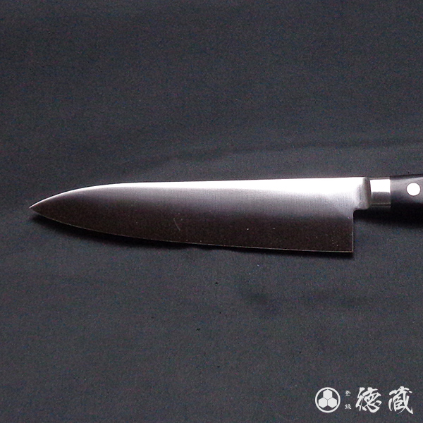 ＡＵＳ８　洋出刃　黒ハンドル　210mm/両刃/ＡＵＳ８/黒ハンドル/日本製/徳蔵刃物・TOKUZO KNIVES・JAPAN・Kitchen Knives・包丁