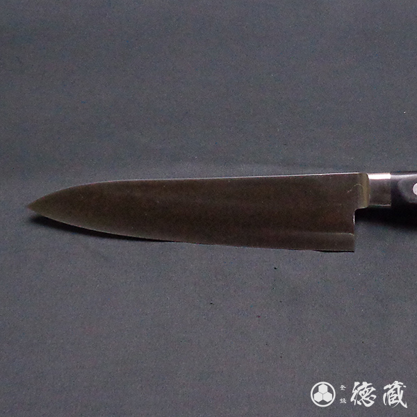 ＡＵＳ８　洋出刃　黒ハンドル　240mm/両刃/ＡＵＳ８/黒ハンドル/日本製/徳蔵刃物・TOKUZO KNIVES・JAPAN・Kitchen Knives・包丁