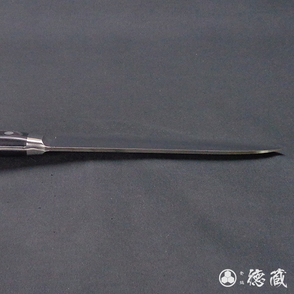 ＡＵＳ８　洋出刃　黒ハンドル　240mm/両刃/ＡＵＳ８/黒ハンドル/日本製/徳蔵刃物・TOKUZO KNIVES・JAPAN・Kitchen Knives・包丁