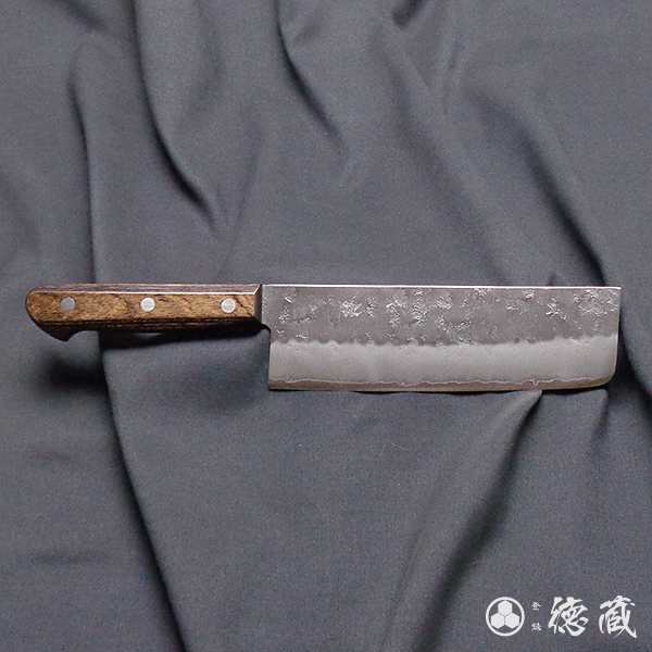 菜切ステンレス包丁　165mm/両刃/銀紙3号/積層材・焦茶色/日本製/徳蔵刃物・TOKUZO KNIVES・JAPAN・Kitchen Knives・包丁の通販は 15,385円