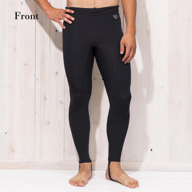 FELLOW ウェットスーツ用 保温インナー ロングパンツ メンズ 日本規格 起毛 0.5mm ヒートマックス