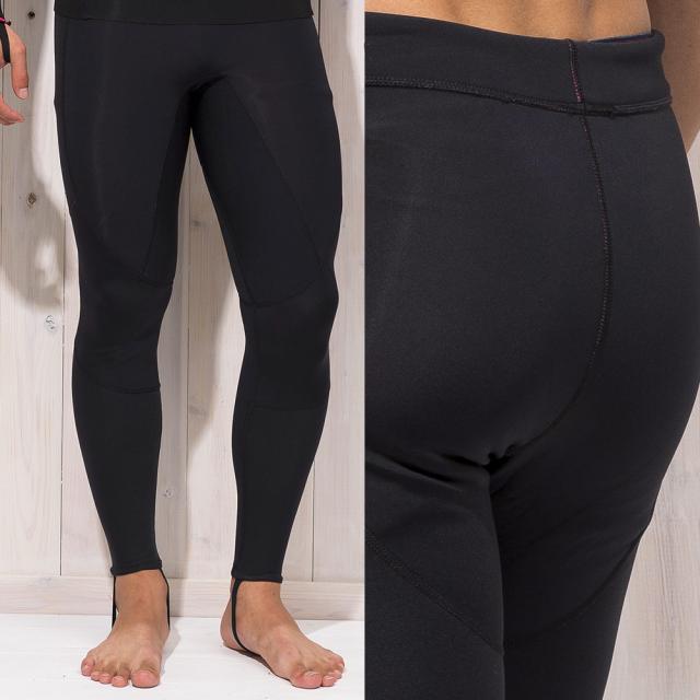 FELLOW ウェットスーツ用 保温インナー ロングパンツ メンズ 日本規格 起毛 0.5mm ヒートマックス