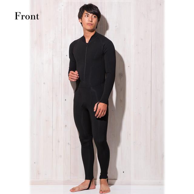 FELLOW ウェットスーツ用 保温インナー フルスーツ メンズ 裏起毛 ヒートマックス 0.5mm