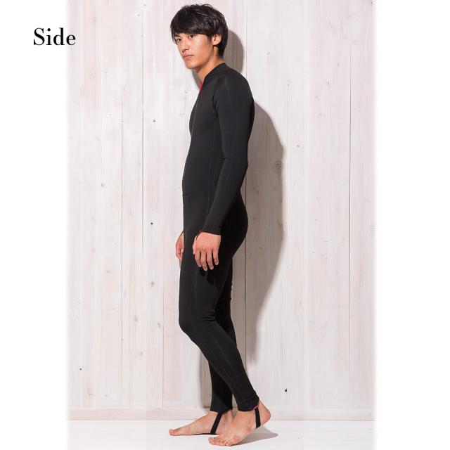 FELLOW ウェットスーツ用 保温インナー フルスーツ メンズ 裏起毛 ヒートマックス 0.5mm