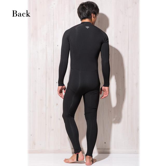 FELLOW ウェットスーツ用 保温インナー フルスーツ メンズ 裏起毛 ヒートマックス 0.5mm