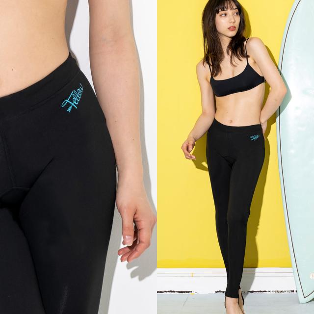 FELLOW ウェットスーツ用 保温インナー ロングパンツ レディース 裏起毛 0.5mm ヒートマックス