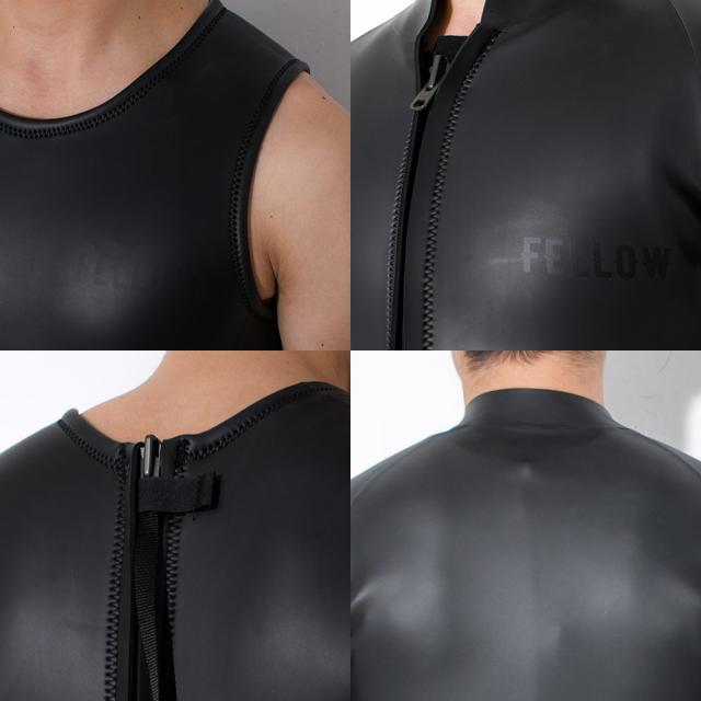 FELLOW ロングジョン ＆ タッパー セット メンズ 3mm ウェットスーツ