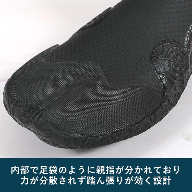 FELLOW サーフブーツ 5mm ユニセックス 23-30cm 忍者ソックス 地下足袋