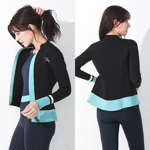 (T)FELLOWウェットスーツレディース ロングジョン 3mmタッパー 2mm ロングジョン 3mm ＆ タッパー 2mm セット FELLOW ウェットスーツ