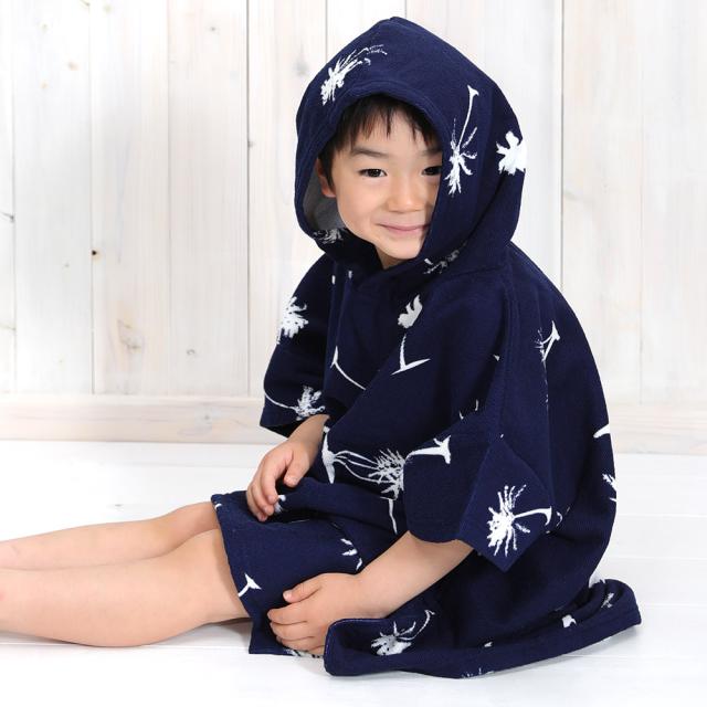 フード付きストライプ　着替え用ポンチョ フード付きストライプ 着替え用ポンチョ フード付きストライプ 着替え