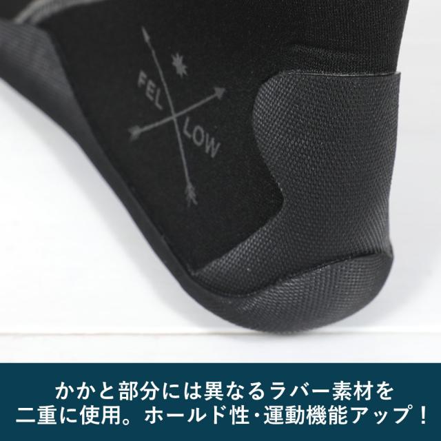 FELLOW サーフブーツ 忍者ソックス 地下足袋ソックス 6mm ニンジャソックス 先割れタイプ 真冬用 速乾 スプリット FELLOW サーフブーツ 忍者ソックス 5mm 地下足袋 防寒 先割れタイプ