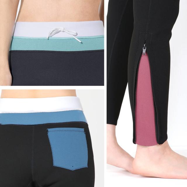 ロングパンツ 1.5mm ＆タッパー 2mm セット レディース ウェットスーツ Koa サーフィン 上下セット