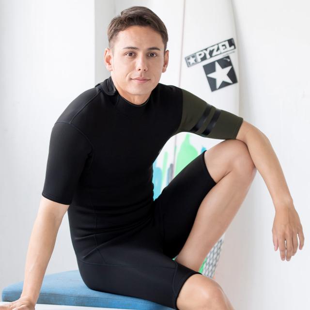 FELLOW ウェットスーツ スプリング メンズ バックジップ 2mm