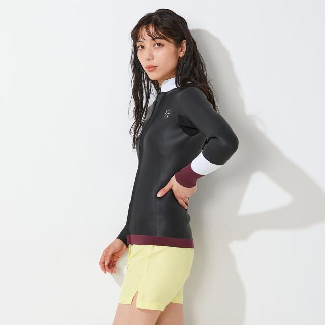 FELLOW ウェットスーツ タッパー レディース フロントジップ 3mm