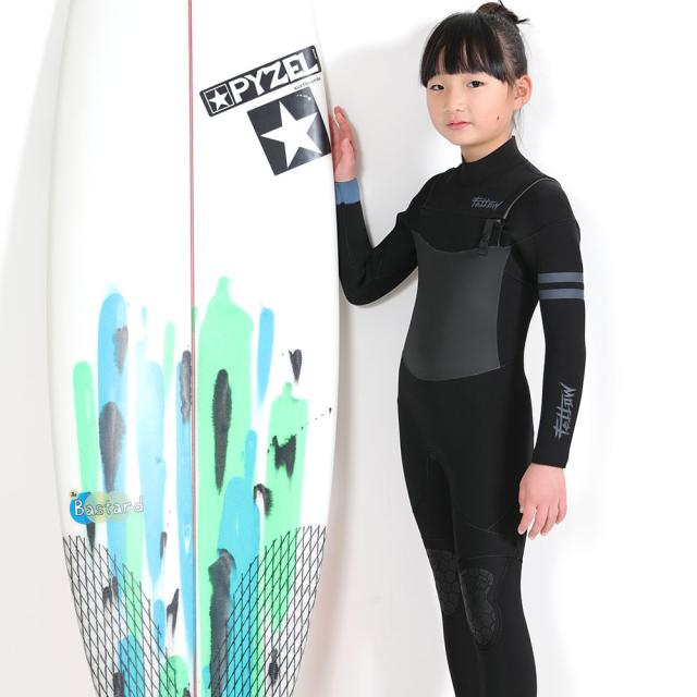 FELLOW ウェットスーツ フルスーツ チェストジップ 3mm キッズ