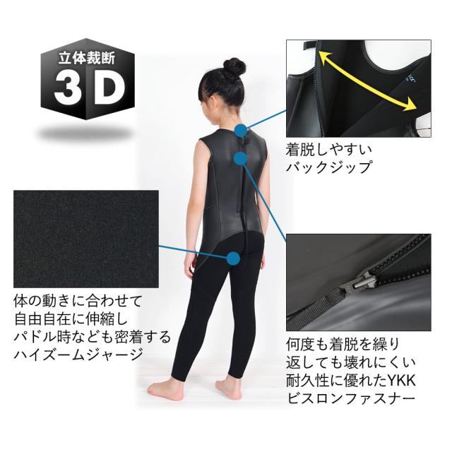 ポイント5倍】FELLOW ロングジョン ＆ タッパー セット 3mm