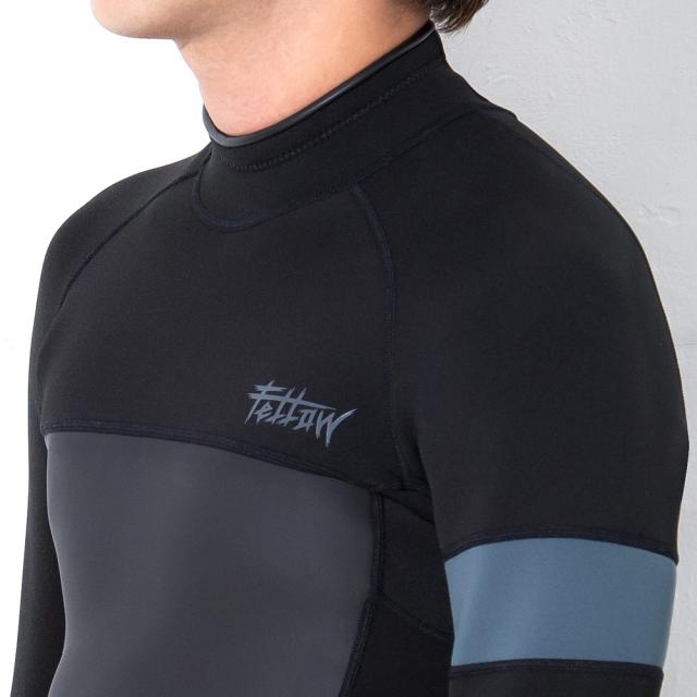 FELLOW ウェットスーツ メンズ 2.5mm ロングスプリング バックジップ ロンスプ サーフィン JPSA 日本規格 SUP