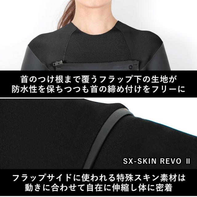 FELLOW ウェットスーツ シーガル チェストジップ 3mm レディース