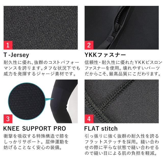 RSS SURF ウェットスーツ ロングジョン 2.5mm レディース ジャージ スキン SUP サーフィン 初心者・予備用に 日本規格