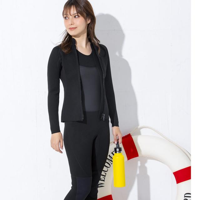 ウェットスーツ タッパー レディース ジャージ 1.5mm ウエット RSS SURF 初心者・予備用 SUP シュノーケリング