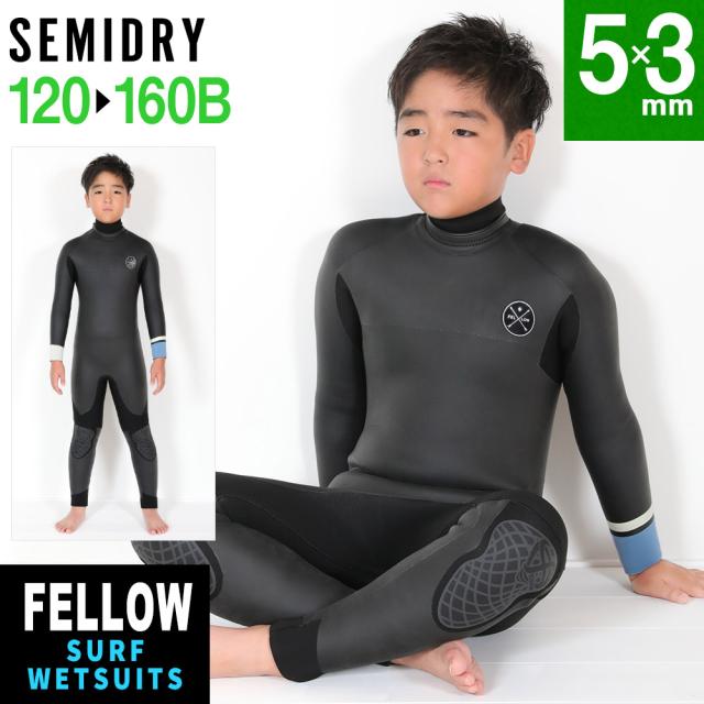 Veldox セミドライ 5×3mm ノンジップ セミドライスーツ 男性SKILLZ