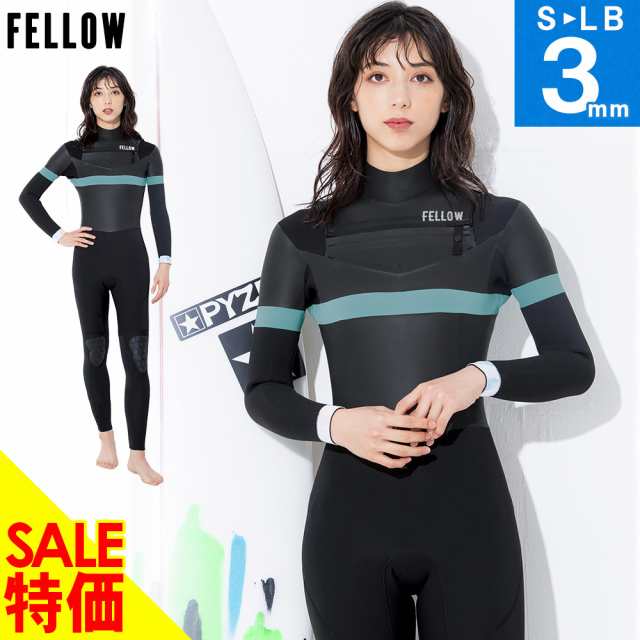 感謝価格】FELLOW ウェットスーツ フルスーツ レディース チェスト ...