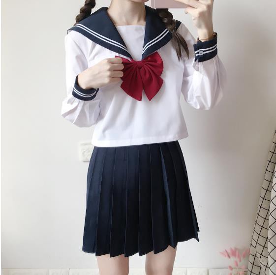 日系コスプレ長袖短袖セーラー服 Jk学生制服 コスプレセーラー ミニスカートハロウィン セットアップ コスプレ衣装 の通販はau Pay マーケット エンブリッジ