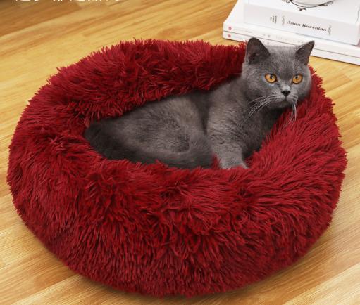 ペットクッション猫ねこ犬いぬふわふわ小型犬中型犬暖かい猫ベッド冬洗える寝床冷暖房ペット対応 ｌ外径55cm内径35cm7 5kg以内のペット の通販はau Pay マーケット エンブリッジ