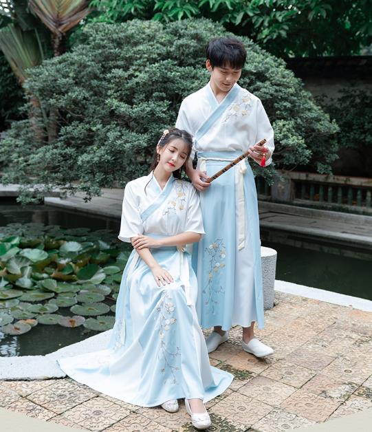 チャイナドレス宮廷風漢服カジュアル刺繍花柄エレガント復古風写真撮影パーティー用ドレス レディース メンズ古代中華コスプレ男女通用の通販はau Pay マーケット エンブリッジ