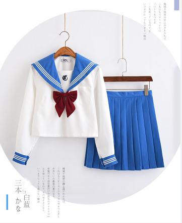 春秋コスプセーラー服長袖可愛いjk制服コスプレセーラー襟セーラー服制服ミニスカート学院海軍風ロリータハロウィン セットアップの通販はau Pay マーケット エンブリッジ