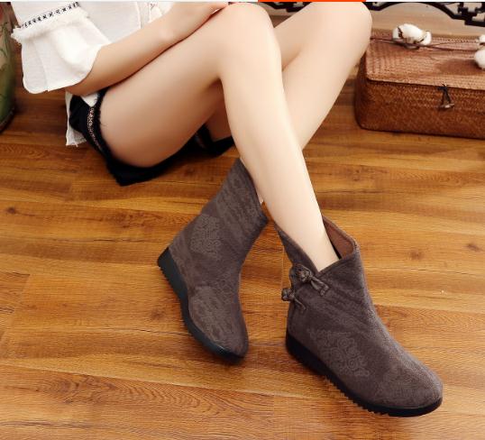 レディースシューズ チャイナ靴手作り北京布靴エスニックチャイナシューズカジュアル民族風 無地 ミュール婦人ハイヒール短靴の通販はau Pay マーケット エンブリッジ