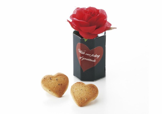プチギフト リースルージュ1個 紅茶クッキー 結婚式 披露宴 ブライダル パーティー 二次の通販はau Pay マーケット ココロラショップ