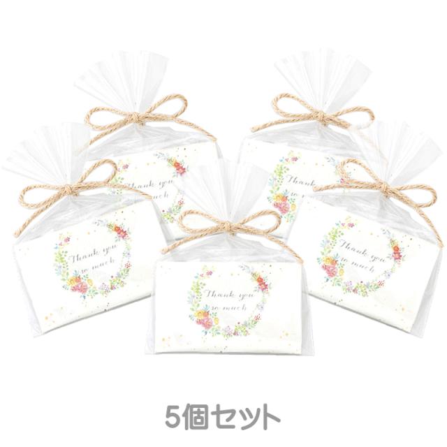 ハンドクリーン アルコールウエット 5個 プチギフト ウェルカムギフト 衛生対策グッズ 除菌 抗菌の通販はau Pay マーケット ココロラショップ