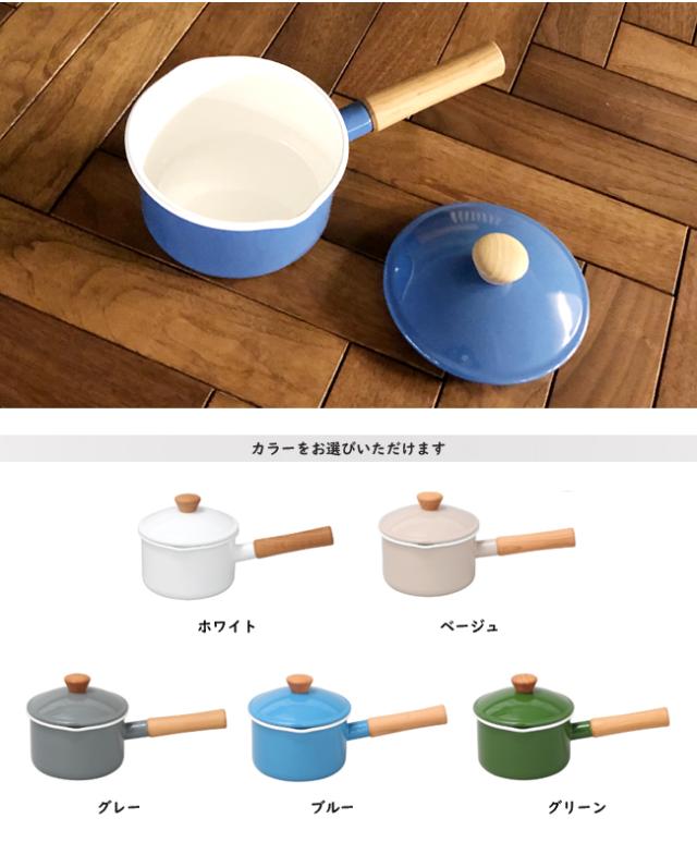 野田琺瑯 ソースパン 14cm 1 2l Ih対応 蓋つき 片手鍋 小鍋 キッチン 料理 クルール Cl 14n 野田ホーロー ギフト プレゼントの通販はau Pay マーケット Et Style