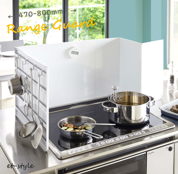 レンジガード 伸縮 油はね 飛び跳ね 据置 キッチン コンロ ホワイト ブラック 山崎実業 タワー おしゃれ モダンの通販はau Pay マーケット Et Style