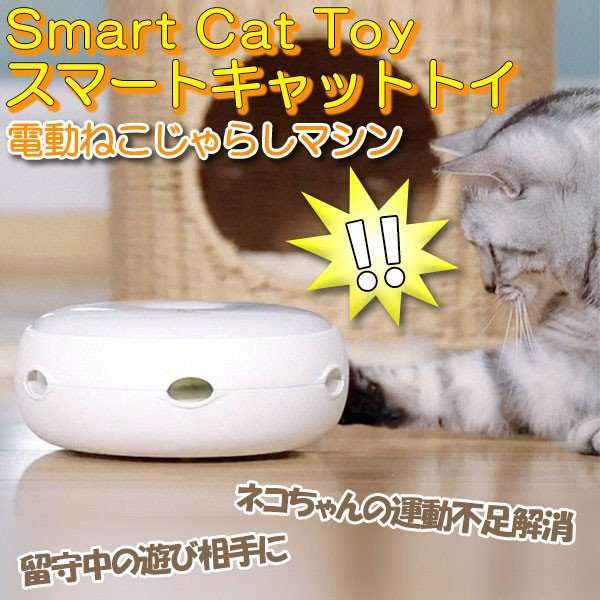 新商品 猫用 電動 猫じゃらし 送料無料 自動 ドーナツ型 子猫 遊具 遊び道具 スマートキャットトイ おもちゃ ネコ 運動 玩具の通販はau Pay マーケット ベストアンサーの宝ショップ Au Pay マーケット店