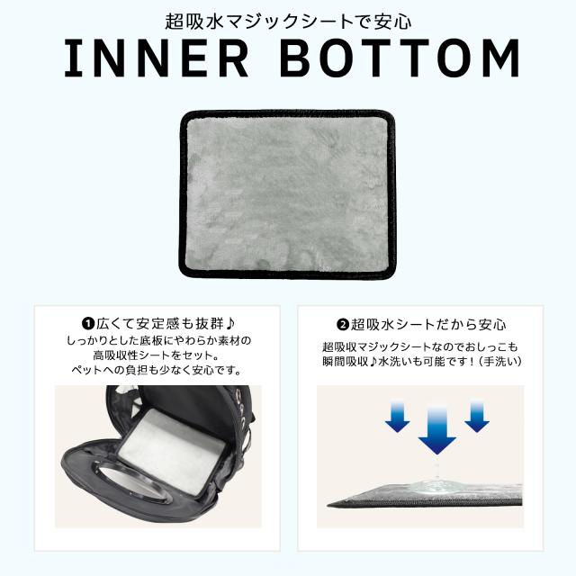 ペットアドバンス ドーム窓 キャリーバッグ リュック 犬猫 ペット