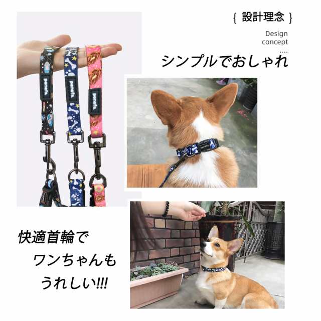 犬 リード 首輪 リードセット 小型犬 中型犬 大型犬 おしゃれ かわいい