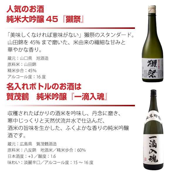 送料無料 獺祭と名入れラベルのオリジナルセット 日本酒 720ml 2本入り プレゼント 名入れお酒 清酒ギフトの通販はau PAY マーケット -  焼酎屋ドラゴン | au PAY マーケット－通販サイト
