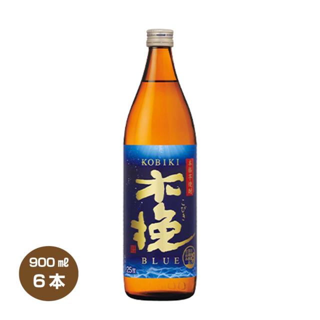 送料無料 雲海 木挽BLUE ブルー うんかい 芋焼酎 25度 900ml瓶×6本　 雲海酒造