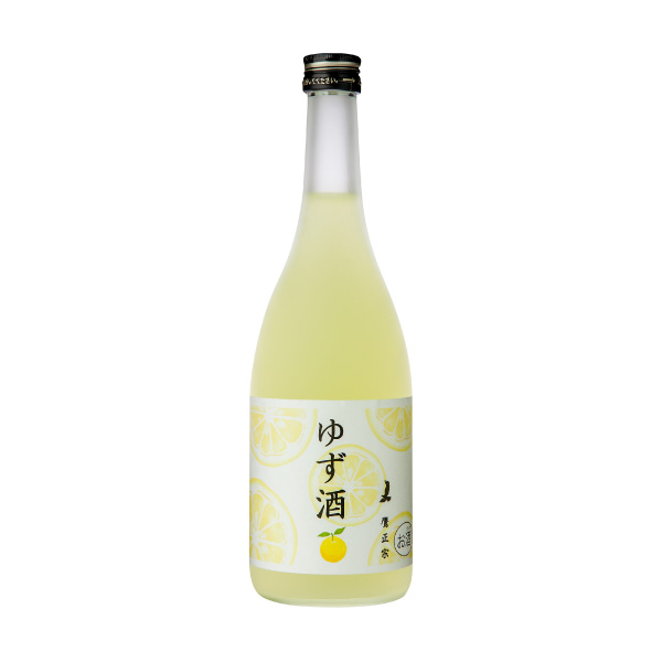 送料無料 鷹正宗 ゆず酒 720ml×6本 1ケース ゆず100％果汁を使用 無添加