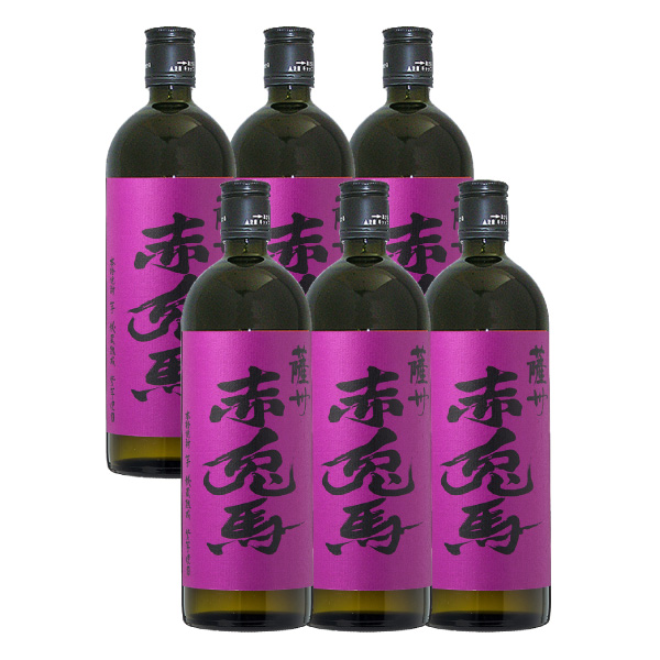 赤兎馬 （せきとば）紫 芋 ２５度 芋 １８００ｍｌ 瓶×６本(鹿児島 焼酎 芋焼酎 紫の赤兎馬(せきとば) 25度 1800ml 1.8L 鹿児島県