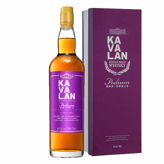 カバラン カバラン ポーディウム シングルモルトウイスキー KAVALAN 台湾 700ml 46％ 正規品