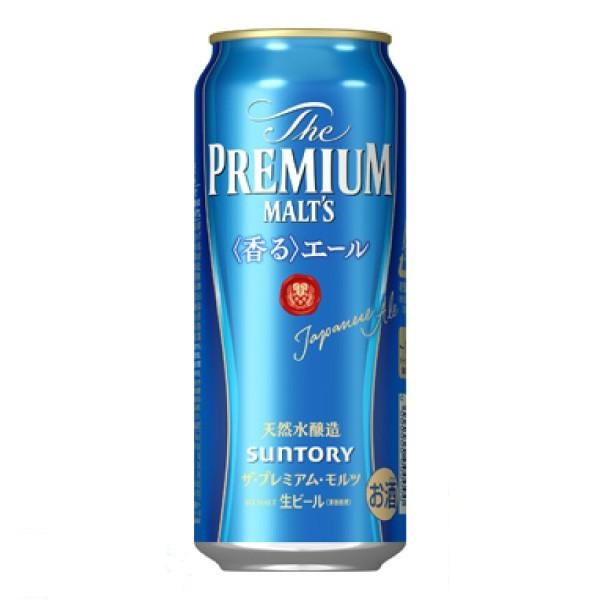 送料無料 サントリー ザ・プレミアム・モルツ 香る エール プレモル 500ml×24缶 1ケース ビールの通販は