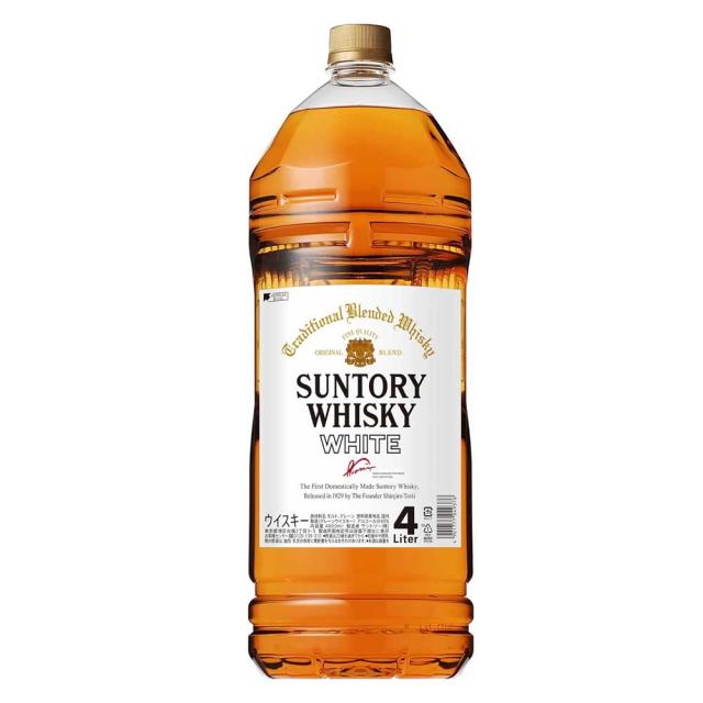送料無料 サントリー ウイスキー ホワイト 大ホワイト ４L ペットボトル 4000ml 6,543円
