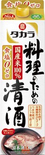 送料無料 タカラ 料理のための清酒 1 8lパック 6 1ケース 1800ml 宝酒造 料理酒の通販はau Pay マーケット 焼酎屋ドラゴン