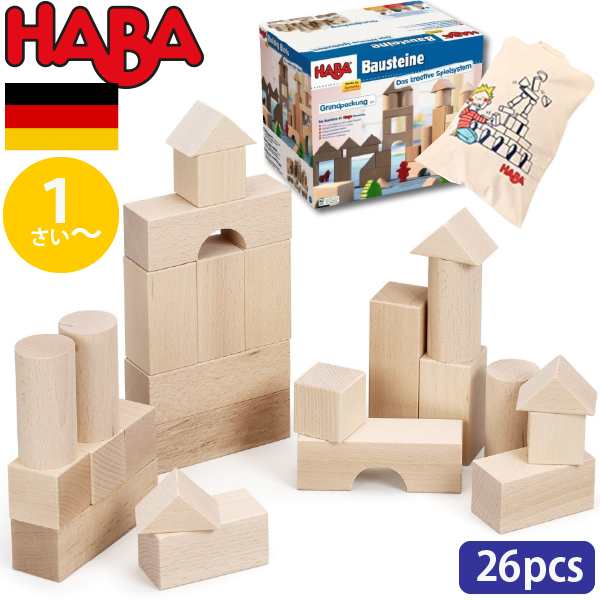 HABA ハバ ブロックス スターターセット 小 積木 ドイツ 1歳 ブラザー