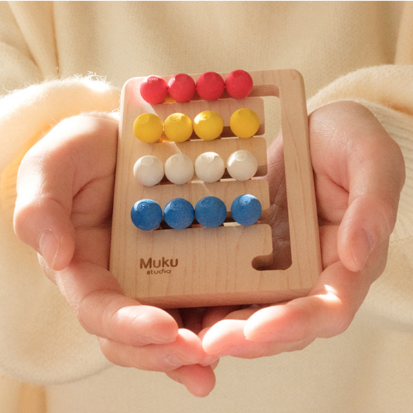 Muku-studio 無垢スタジオ 天使の手型とならべっこセット 日本製 木製 名入れ 名前入り 生年月日 誕生記念の通販は